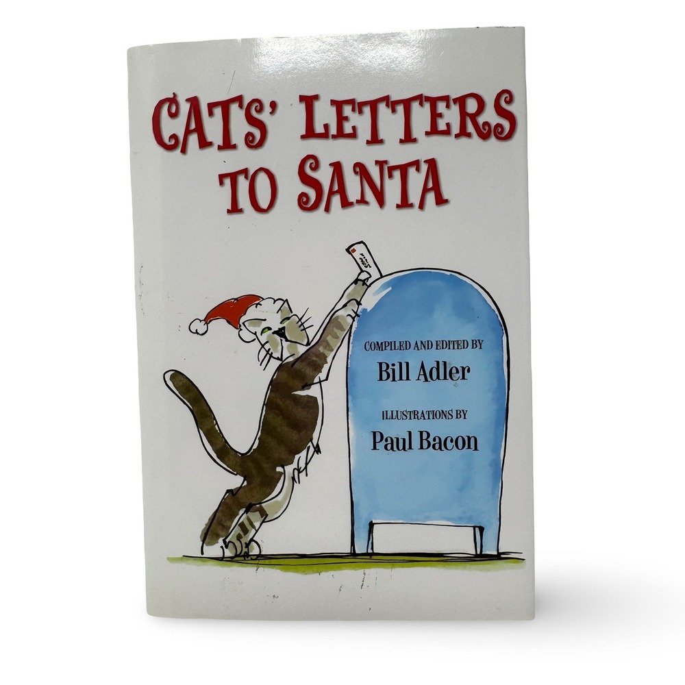 Cats Letters To Santa Book Cute and Funny Cat book Gift Christmas Holiday